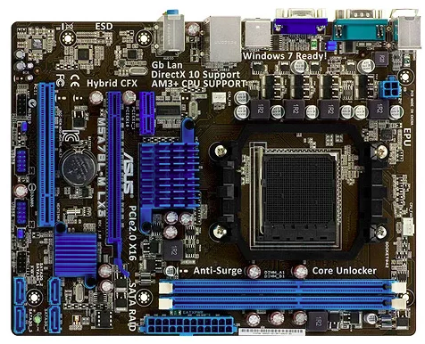Материнская плата Asus M5A78L-M LX3 Soc-AM3+ AMD760G DDR3 mATX AC'97 8ch GbLAN RAID VGA