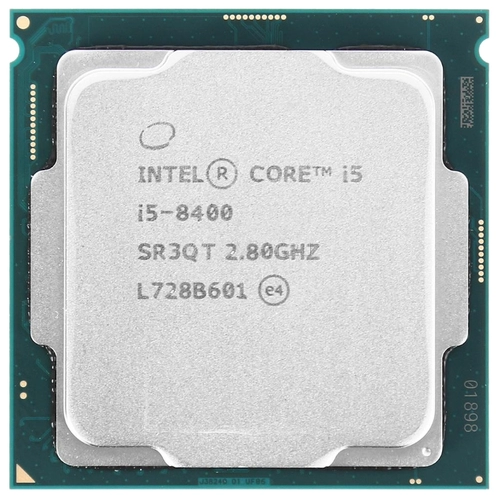 Процессор Intel® Core™ i5-8400 OEM <TPD 65W, 6/6,Base 2.8GHz - Turbo 4.0 GHz, 9Mb, LGA1151>