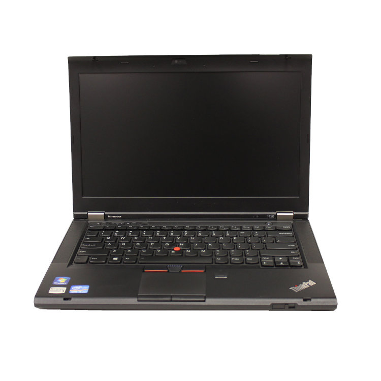 Ноутбук RFB Lenovo ThinkPad T430 14" (1600x900), i5-3320M (2.6-3.3GHz), 4Gb(to 16Gb), 320Gb, Intel HD Graphics 4000, DVDRW, WiFi, BT, без WebCam, Win10Pro