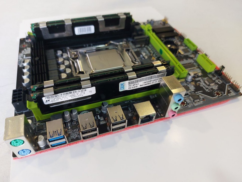 Платформа для сборки ПК CPU Intel Xeon E5-2620V2 (6 core/2,1Ghz)/Mb X79 mini-ATX Socket FCLGA2011/RAM 16Gb (4 x 4) DDR3 1333Mhz ECC
