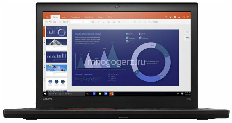 Ноутбук RFB ThinkPad T570 i5-6300U,8Gb,SSD 256Gb, HD Graphics 520, WiFi, BT, Cam, 15.6" IPS (1920x1080) Сенсорный, АКБ (7%), Win10Pro, BiosLock, 12 мес