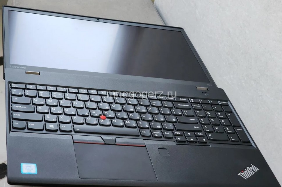 Ноутбук RFB ThinkPad T570 i5-6300U,8Gb,SSD 256Gb, HD Graphics 520, WiFi, BT, Cam, 15.6" IPS (1920x1080) Сенсорный, АКБ (7%), Win10Pro, BiosLock, 12 мес