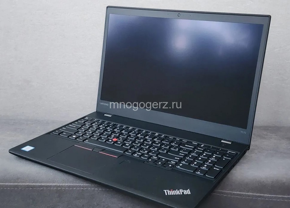 Ноутбук RFB ThinkPad T570 i5-6300U,8Gb,SSD 256Gb, HD Graphics 520, WiFi, BT, Cam, 15.6" IPS (1920x1080) Сенсорный, АКБ (7%), Win10Pro, BiosLock, 12 мес