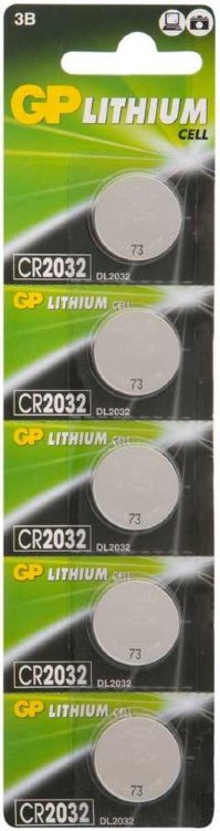 Батарея для матплаты CR2032-BC5 1шт