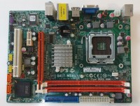 Мат. плата БУ EliteGroup G41T-M7 rev1.1 (OEM) LGA775 <G41> PCI-E+SVGA+LAN SATA 2DDR3 MicroATX