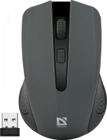 Мышь беспроводная Defender Accura MM-935, серая, Soft Touch, USB