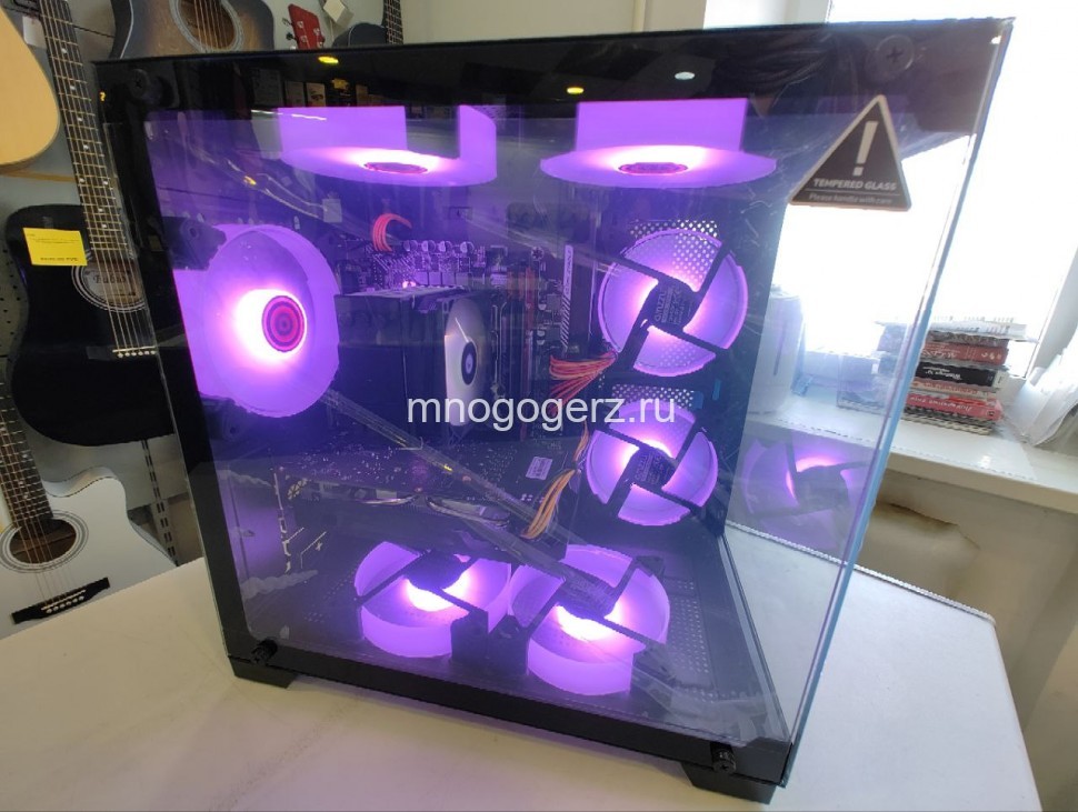 Игровой компьютер Ryzen 5 3600/ DDR4 16Гб (2х8Гб)/ NVMe 512Гб/ nVidia GTX1660 SUPER 6Гб/ PSU 500W/ Подсветка RGB + ПДУ/ Без ОС/гар.12 мес.