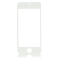 Стекло дисплея для Apple iPhone 5/ 5S/ 5C/ SE белый, AAA