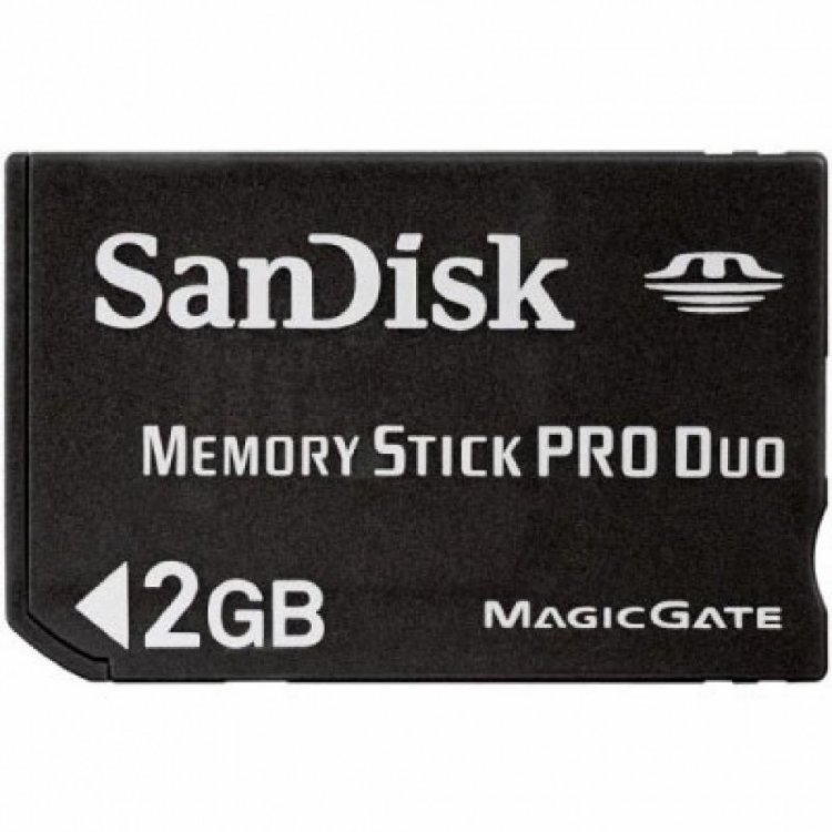 Флеш карта Memory Stick Pro Duo 2Gb SanDisk (SDMSPD-002G-B35)
