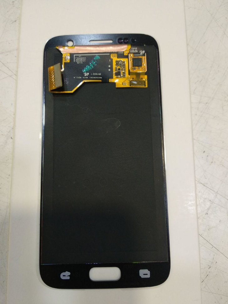 Блок дисплея для SAMSUNG SM-G930FD (GALAXY S7) <ЧЕРНЫЙ> (ОРИГИНАЛ)