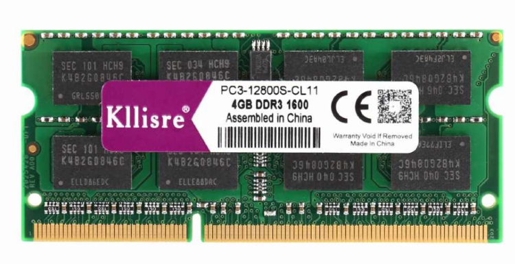 Модуль оперативной памяти KLLISRE SO-DIMM DDR3L 1600Мгц 4Gb [PC3-12800S-CL11]