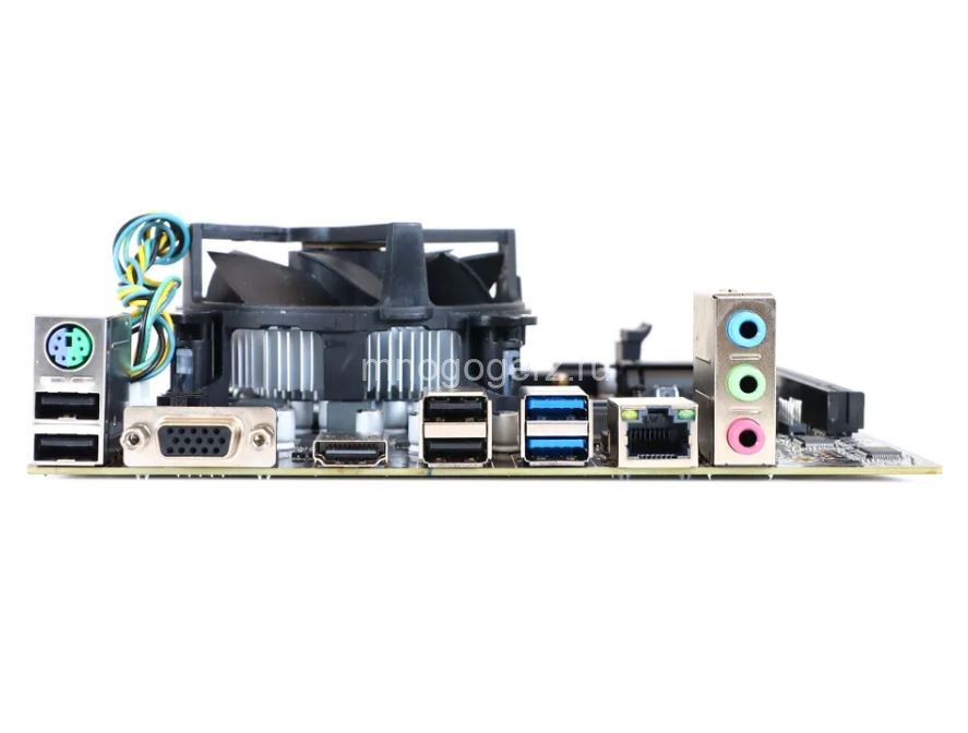 Комплект материнская плата LGA 1150 H81M с CPU i3-4160, cooler, mATX, NVMe