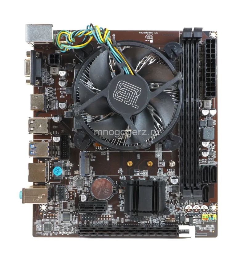 Комплект материнская плата LGA 1150 H81M с CPU i3-4160, cooler, mATX, NVMe