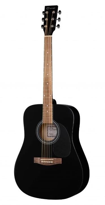 Акустическая гитара Caraya F600-BK (черная)