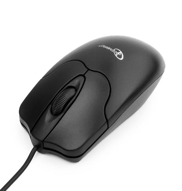 Мышь Gembird MUSOPTI8-920U, USB, черный, 2кн., 800DPI