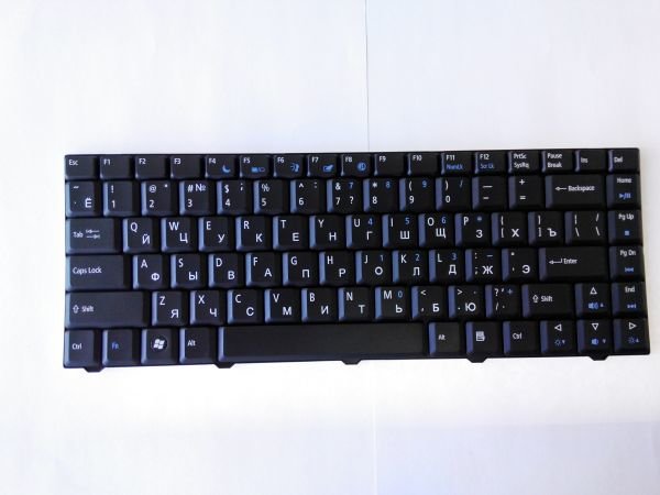 Клавиатура для ноутбука Acer eMachines D520 D720 E520 E720 PK1305801H0, MP-07A43SU-698 черная