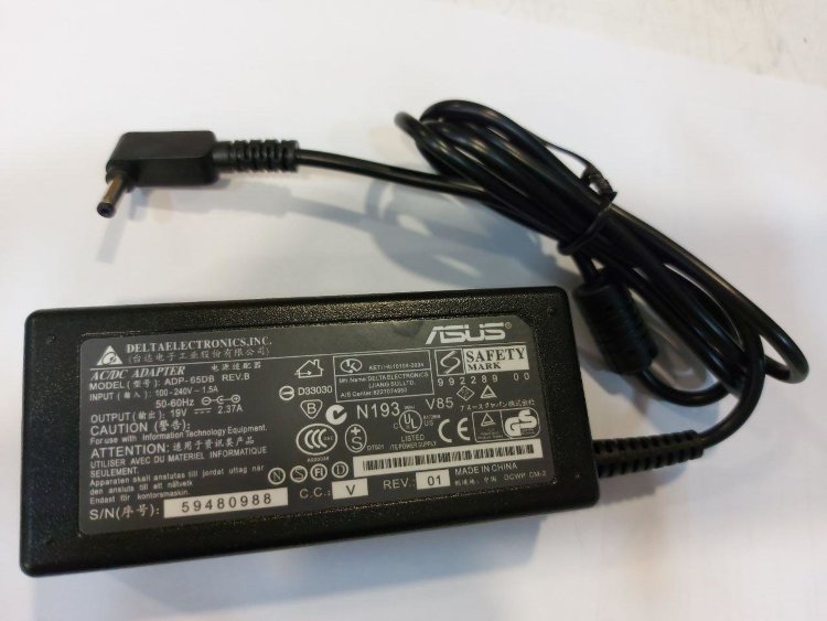 Блок питания (сетевой адаптер) для ноутбуков ASUS UX31A/UX32A 19V 2.37A 4,0x1,35 mm