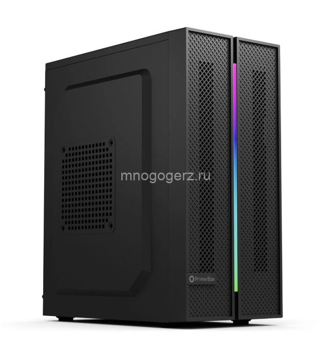 Корпус Prime Box К705 RGB MicroATX, черный, без БП