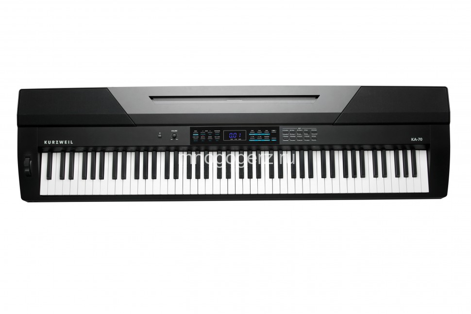 Kurzweil KA70 LB Цифровое пианино, 88 полувзвешанных клавиш, полифония 128, цвет чёрный