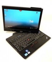 Ноутбук БУ Lenovo ThinkPad X220 Tablet 12,5" (сенсорный, 1366x768), i7-2620М, 8Gb, SSD 180Gb+HDD 320Gb, Intel HD Graphics 3000, Док-станция DVD-RW, гар 6 мес