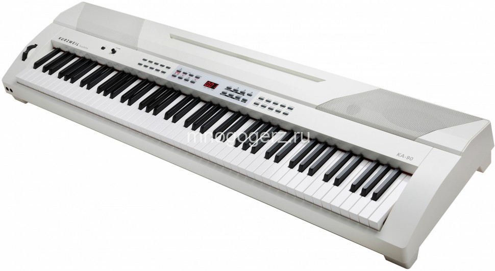 Kurzweil KA90 WH Цифровое пианино, 88 молоточковых клавиш, полифония 128, цвет белый