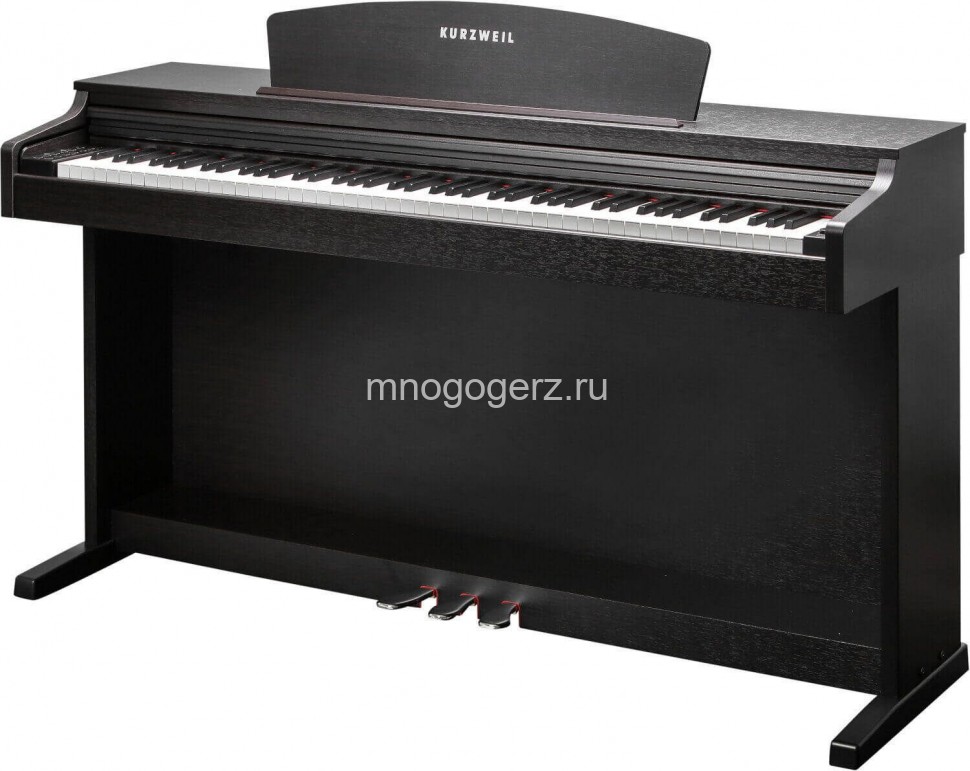 Kurzweil M115 SR Цифровое пианино, 88 молоточковых клавиш, полифония 189, цвет палисандр