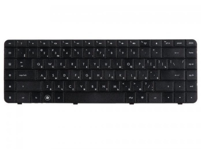 Клавиатура для HP G56 G62 Compaq Presario CQ56 CQ62 AEAX6700310
