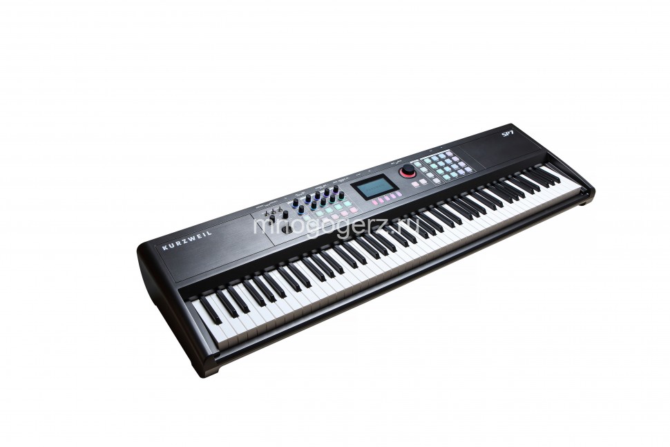Kurzweil SP7 LB Цифровое сценическое пианино, 88 молоточковых клавиш (Фатар), полифония 256, черный