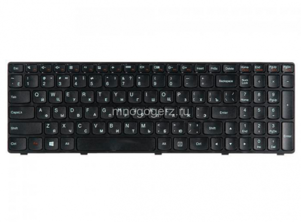 Клавиатура для ноутбука Lenovo G500 G510 G505 G700 G710 25210891 MP-12P83US-6861