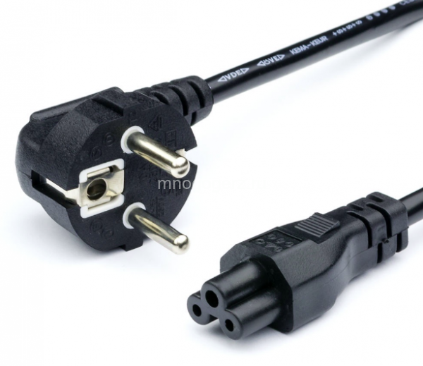 Кабель питания 220V "Микки Маус" 3-х контактный