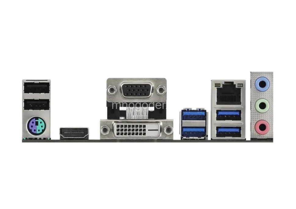 Материнская плата ASRock A520M-HVS, SocketAM4, AMD A520, 2xDDR4-3200 МГц, 1xPCI-Ex16, 1xM.2, mATX, BOX