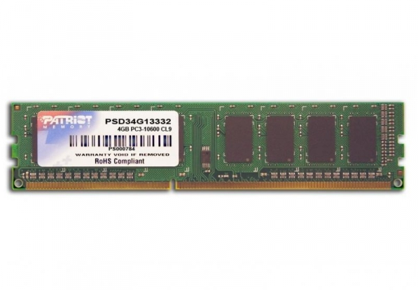 Модуль памяти DDR 4 DIMM 4Gb PC17000, 2133Mhz, PATRIOT Signature (PSD44G213381) (retail)