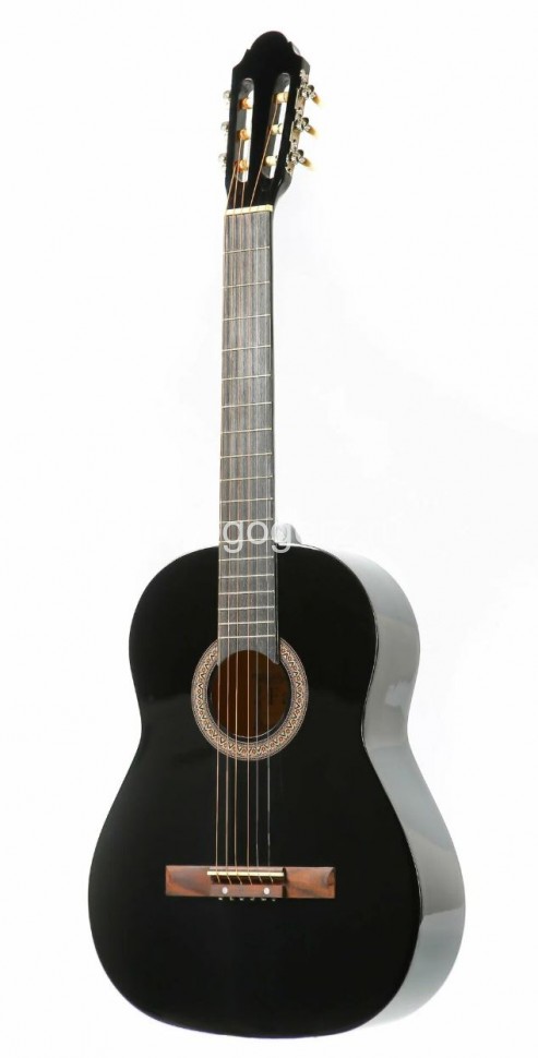 Классическая гитара Fabio MTL-39 BK (металлические струны)