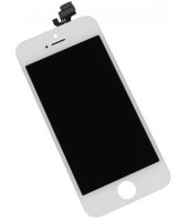 Дисплей для Apple iPhone 5 белый, в сборе с тачскрином (сенсором), AAA
