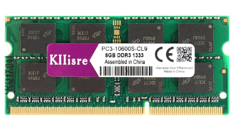Модуль оперативной памяти KLLISRE SO-DIMM DDR3L 1600Мгц 8Gb [PC3-12800S-CL11]