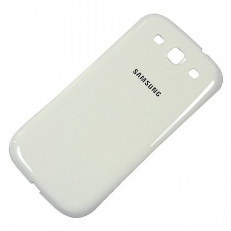 Задняя крышка для Samsung Galaxy S3 GT-I9300 белая б/у
