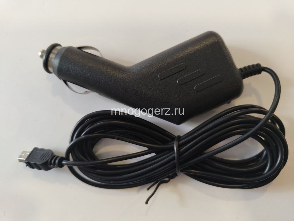 Автомобильное зарядное устройство для видеорегистратора mini USB