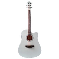 Электроакустическая гитара Elitaro E4150 EQ WH (ель, белый)