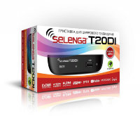 Приставка для цифрового телевидения DVB-T2 Selenga T20DI