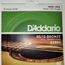 Струны D'Addario EZ890 для акустических гитар (бронза) 009-045
