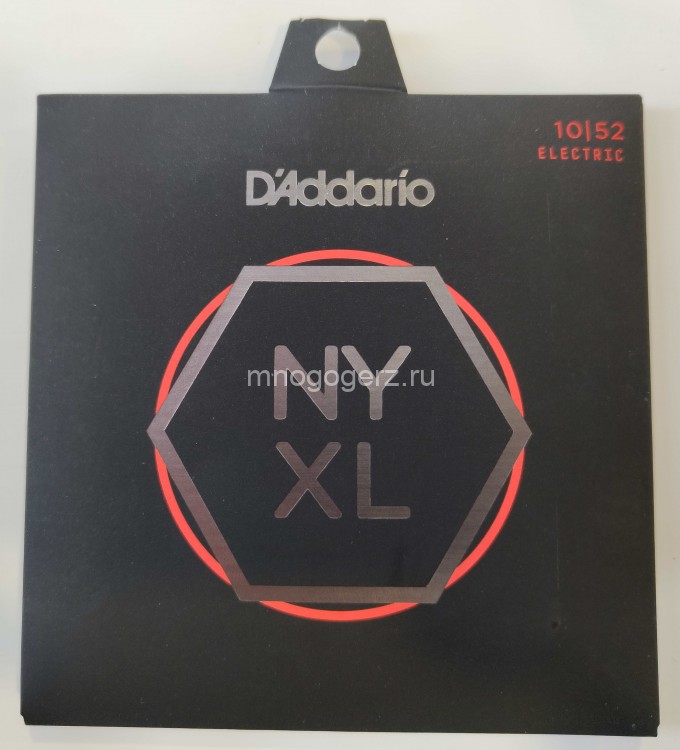 Струны для электрогитар D'Addario NYXL (10-52)