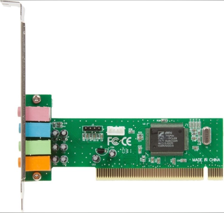 Купить Звуковая карта * PCI C-media 8738 4channel по низкой цене в ...