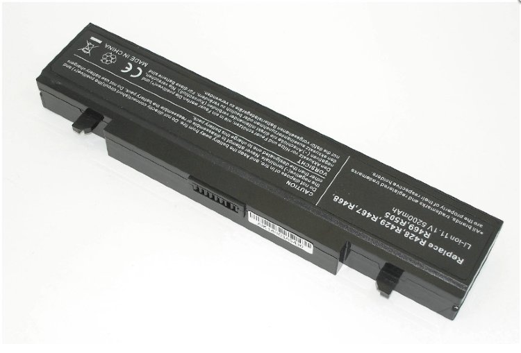 Аккумуляторная батарея для ноутбука Samsung R420 R510 R580 5200mah черная OEM 
