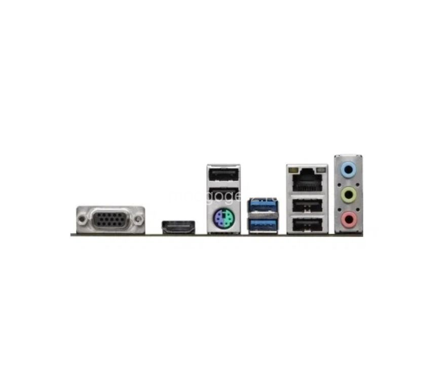 Материнская плата ASRock H610M-HVS/M.2 R2.0, LGA 1700, Intel H610, 2xDDR4-3200 МГц, 1xPCI-Ex16, 1xM.2, Micro-ATX