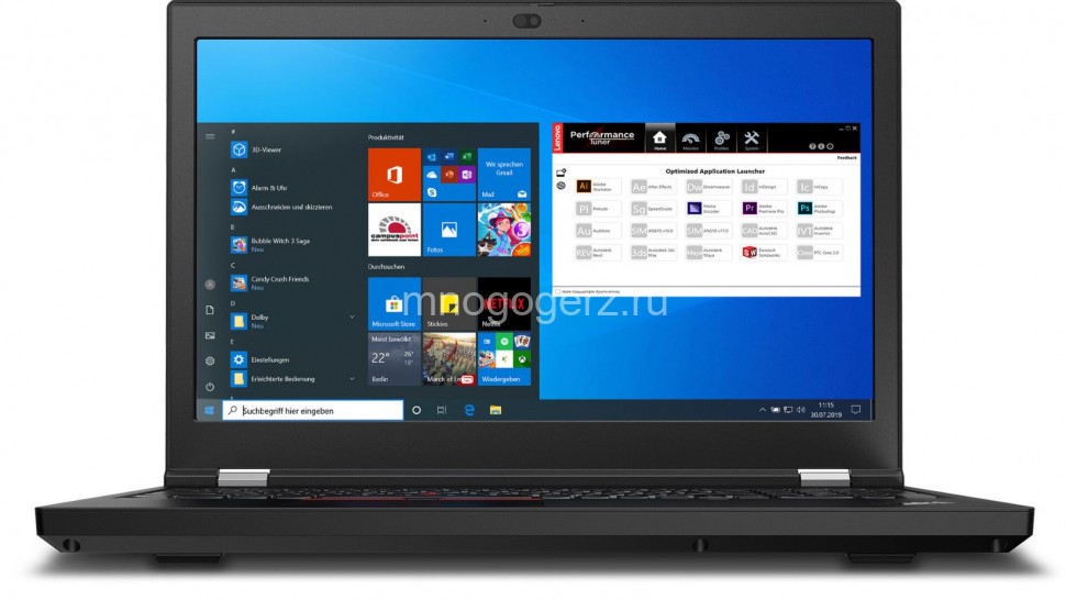 Ноутбук RFB ThinkPad P15 Gen 1 i7-10850H(6/12)/DDR4 32GB/NVMe 512Gb/UHD630+NV Quadro T1000/15,6" FHD/Wi-Fi/BT/Cam/Изн АКБ 0% (гар 1 мес)/Win11P/гар 12 мес